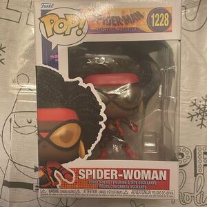 Spider-Man Across The Spiderverse Spider-Woman FunkoPop #1228